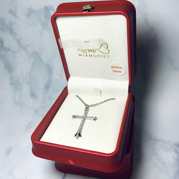 Cross Necklace (Voice Box Included)
