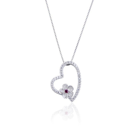 Blooming Heart Necklace
